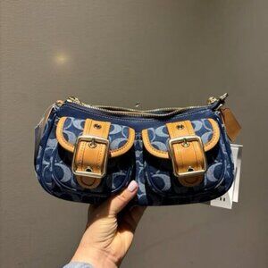 Coach Ashton bag in signature denim CY700 NWT